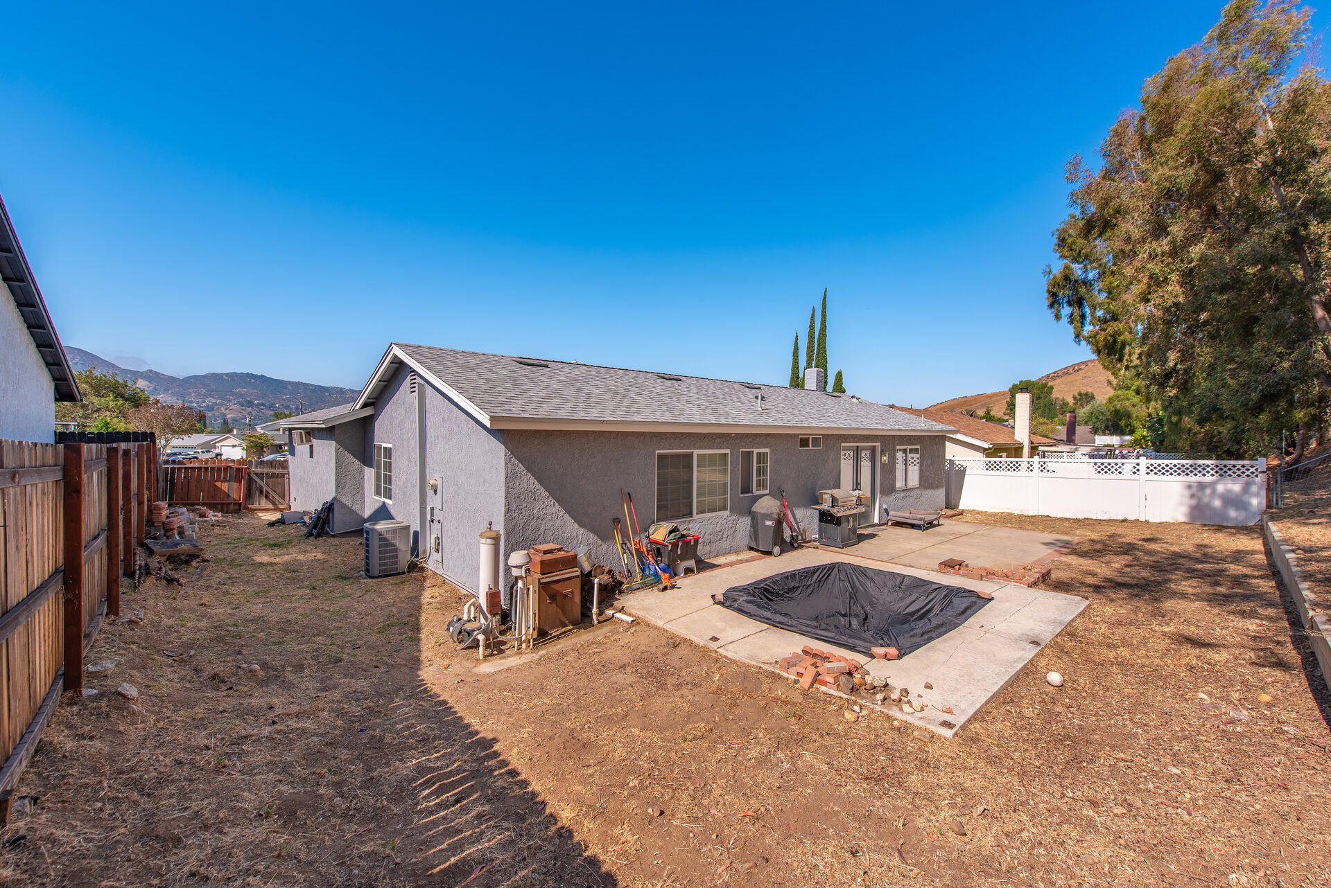 6395 Keystone Street · Backyard - No Rear Neighbors
