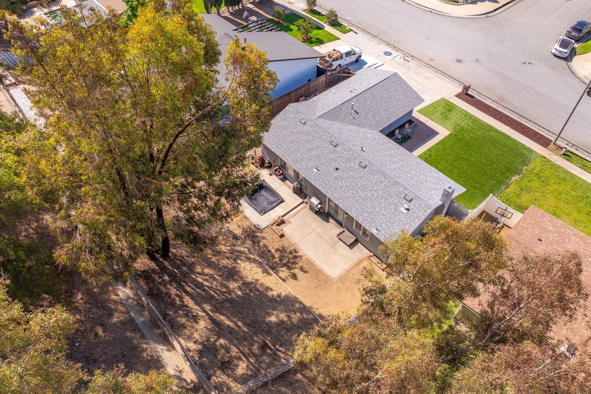 6395 Keystone Street · Aerial - Top Down